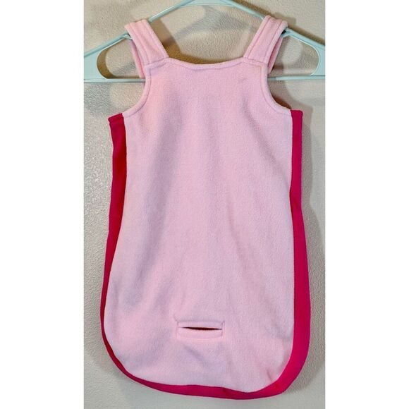 Okie Dokie Fleece Car Seat Bunting Snowsuit in Pink With Adjustable Straps Baby - Picture 2 of 8